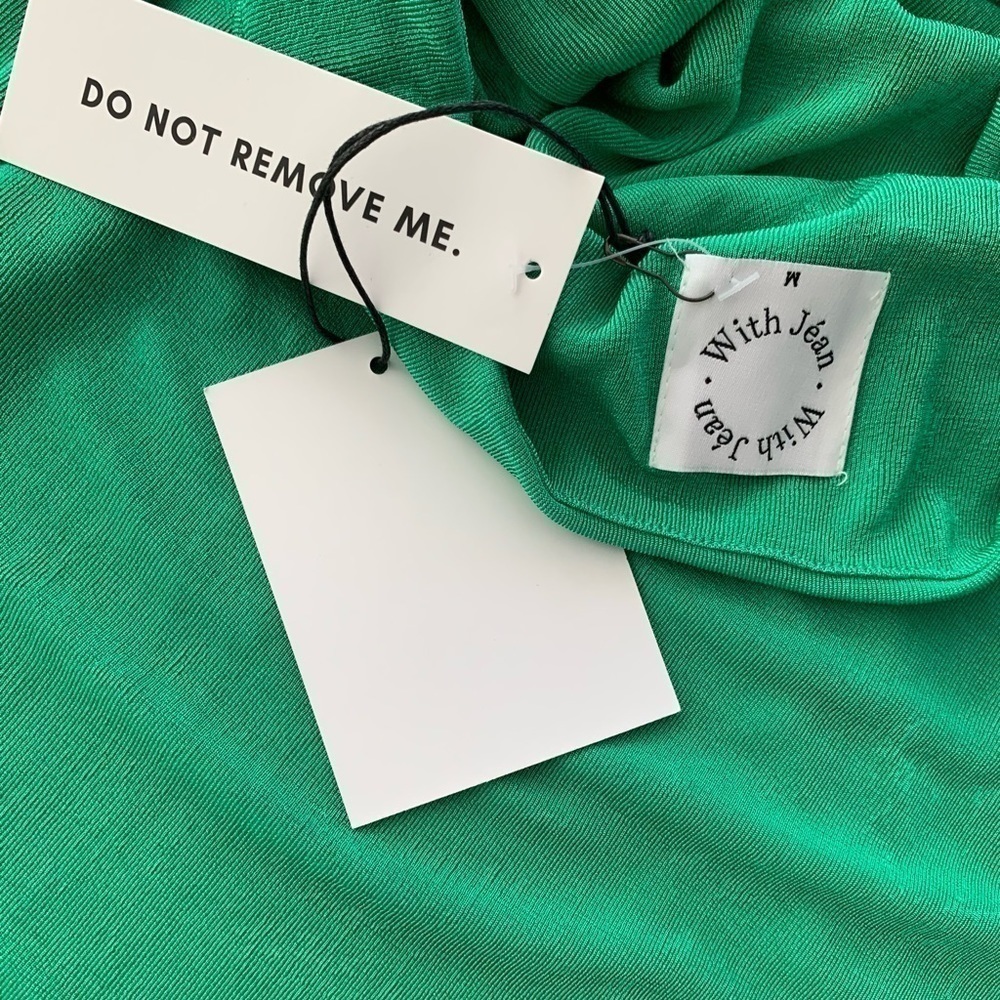 With Jean Lena dress in green NWT - Picture 9 of 9